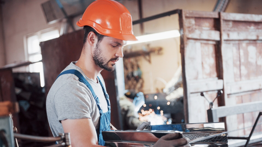 Maintenance Supervisor overseeing equipment reliability in a metal foundry
